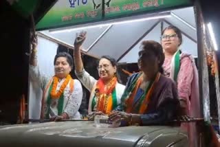 Sasmita Behera Road Show in Angul