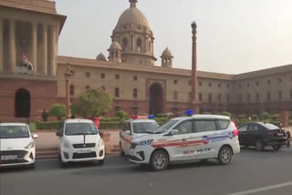 Bomb Threat To Delhi North Block