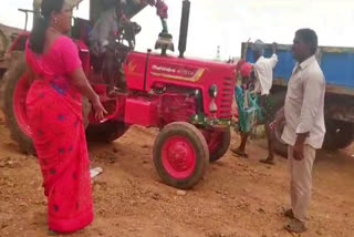 Argument Between YCP Workers Over Soil Digging in YSR District