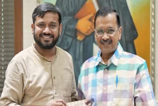 CM Kejriwal and Kanhaiya Kumar