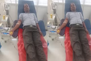 مسلم نوجوان نے پجاری کو دیا خون کا عطیہ