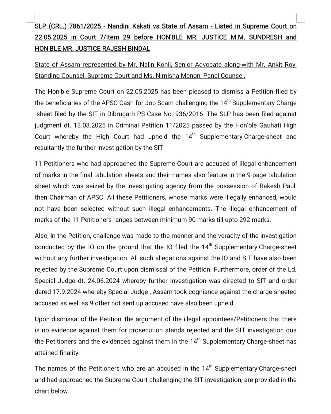APSC Scam