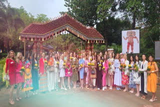 Miss World 2025 Contestants Buzzing At Shilparamam