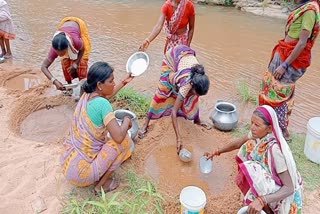 VILLAGERS FACE WATER CRISIS LATEHAR