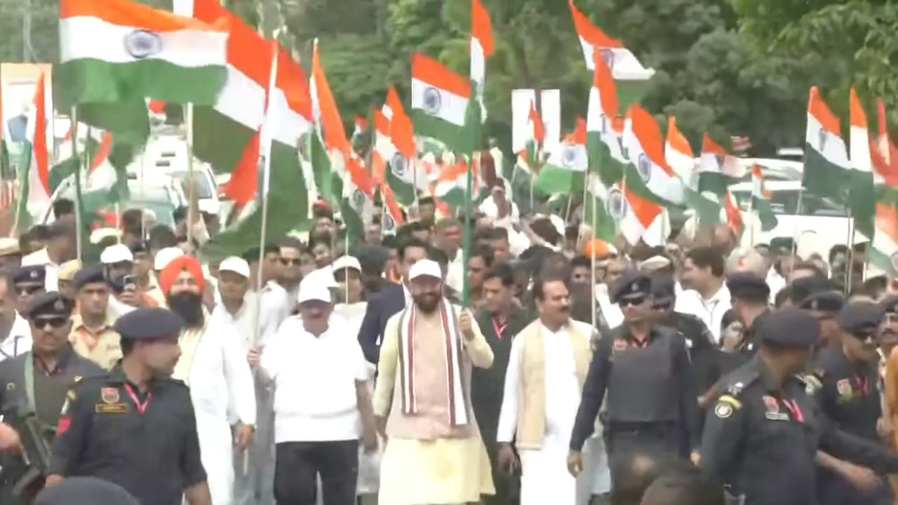 Tiranga Yatra in Kurukshetra