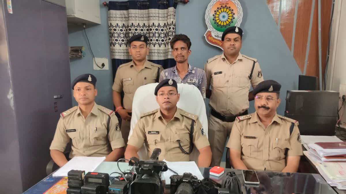 thieves arrested with stolen goods in Bilaspur