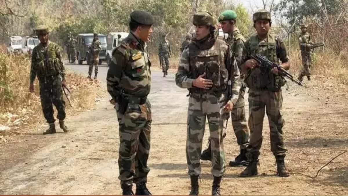 EXCHANGE OF FIRING BETWEEN UNKNOWN GUNMEN AND ASSAM RIFLES IN MANIPUR VIOLENCE