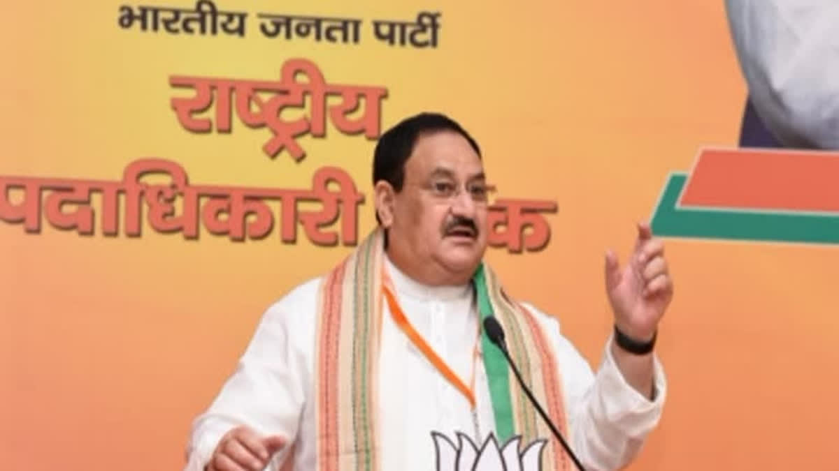 BJP national president JP Nadda