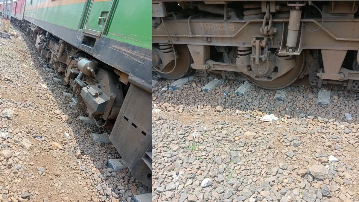 Goods Train Derailed