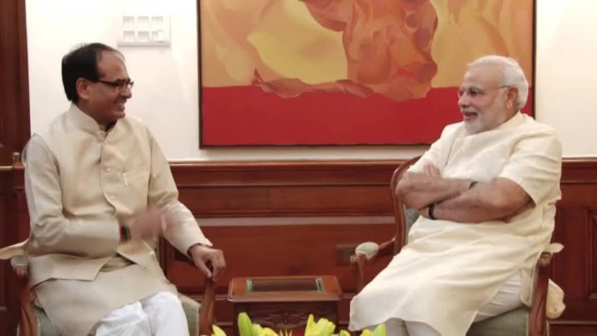 CM Shivraj and PM Modi