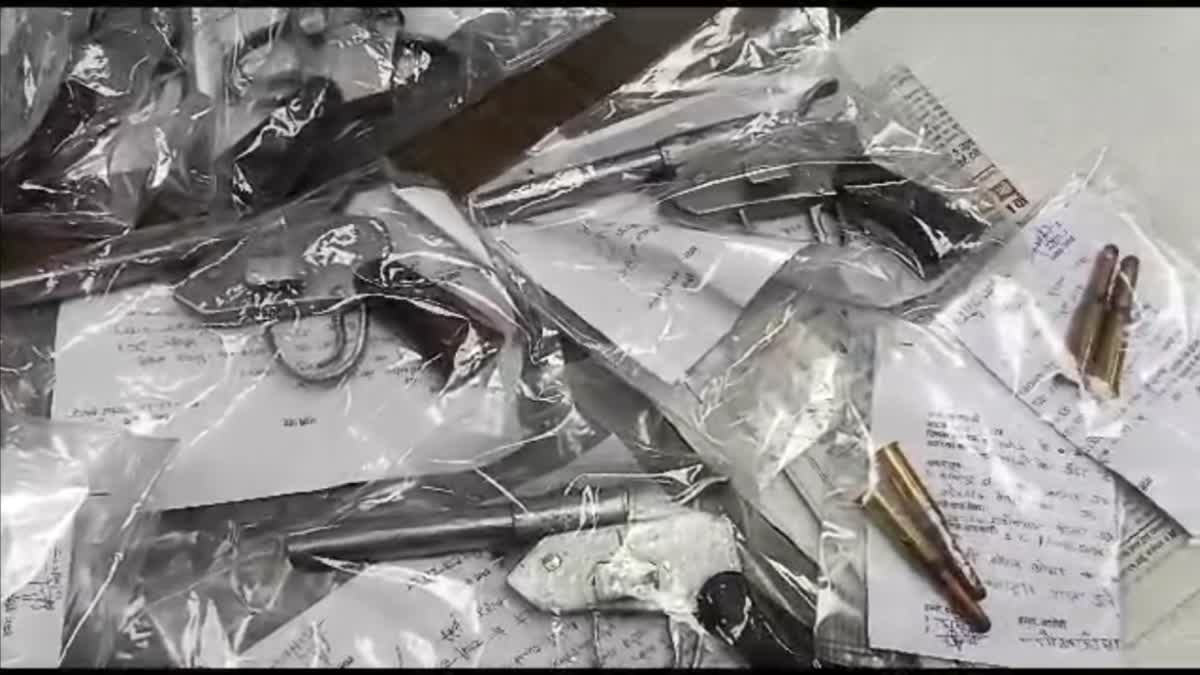 Illegal weapon recovered in Morena