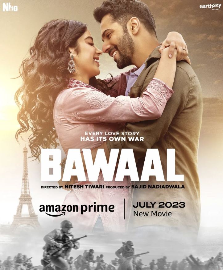 Bawaal Premiere at Eiffel Tower