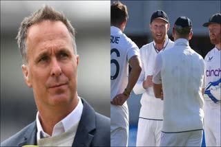 Michael Vaughan and England Team