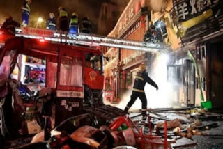 Massive explosion at China's Yinchuan restaurant, 31 killed