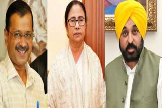 Opposition Meeting  Opposition parties meeting  meeting of opposition parties in Patna on June 23  Arvind Kejriwal will come to Patna  Mamata Banerjee will come to Patna  Bhagwant Mann will come to Patna  CM Nitish Kumar  Deputy CM Tejashwi Yadav  Lok Sabha Election 2024  ಪಾಟ್ನಾದಲ್ಲಿ ಬೀಡುಬಿಟ್ಟ ಮಹಾ ನಾಯಕರು  ಶುಕ್ರವಾರ ವಿರೋಧ ಪಕ್ಷಗಳ ಸಭೆ  ಬಿಹಾರದ ರಾಜಧಾನಿ ಪಾಟ್ನಾದಲ್ಲಿ ಹೈಡ್ರಾಮ ಶುರು  ಪಾಟ್ನಾದಲ್ಲಿ ವಿರೋಧ ಪಕ್ಷಗಳ ಸಭೆ  Lok Sabha Election  ಸಿಎಂ ನಿವಾಸದಲ್ಲಿ ವಿರೋಧ ಪಕ್ಷಗಳ ಸಭೆ  ನಾಳೆ ಪಾಟ್ನಾ ತಲುಪಲಿರುವ ಉಳಿದ ನಾಯಕರು  ಕೇಂದ್ರ ಸುಗ್ರೀವಾಜ್ಞೆ ವಿರುದ್ಧ ಚರ್ಚೆಗೆ ಆಗ್ರಹ  ಕಟೌಟ್​ಗಳಿಂದ ಕಂಗೊಳಿಸುತ್ತಿರುವ ಪಾಟ್ನಾ