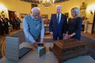 PM Modis gifts to US First Lady Jill Biden President Biden all you need to know