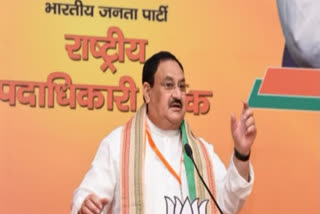 BJP national president JP Nadda