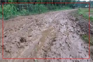 Poor Road Condition at Teok