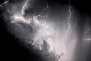 Anuppur Lightning fell
