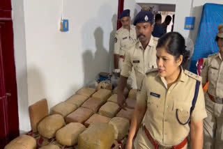 100 Kg Ganja Seized