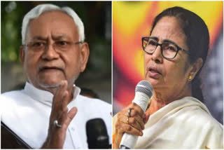 Nitish meets Mamata a day ahead of opposition meet