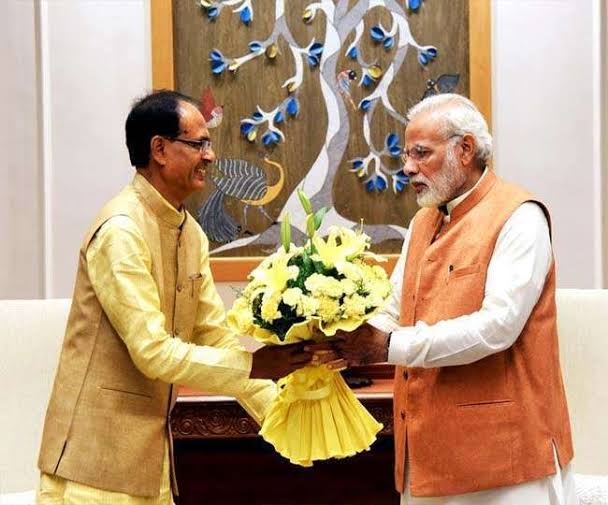 CM Shivraj and PM Modi