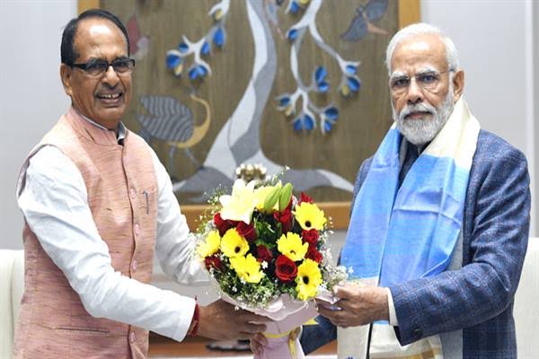 CM Shivraj and PM Modi