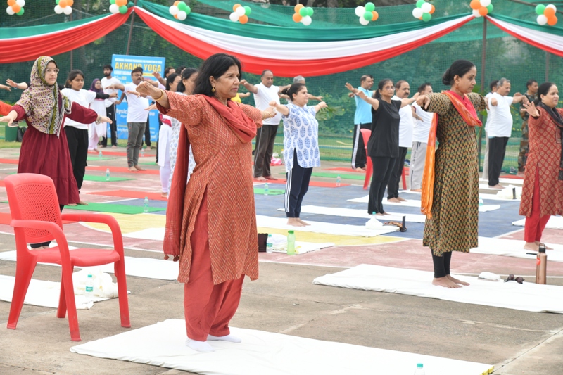 Yoga Day at AMU