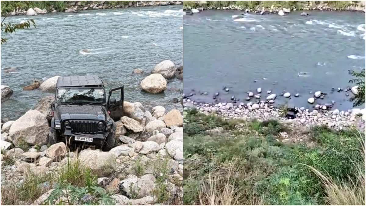 THAR FELL INTO RAVI RIVER IN CHAMBA