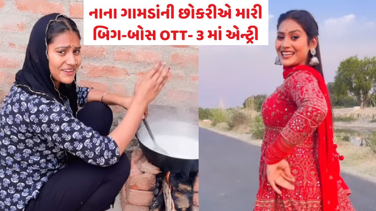 યુપીની યુટ્યુબર શિવાની કુમારી પણ બિગ બોસ OTT સીઝન 3 માં ભાગ લઈ રહી છે