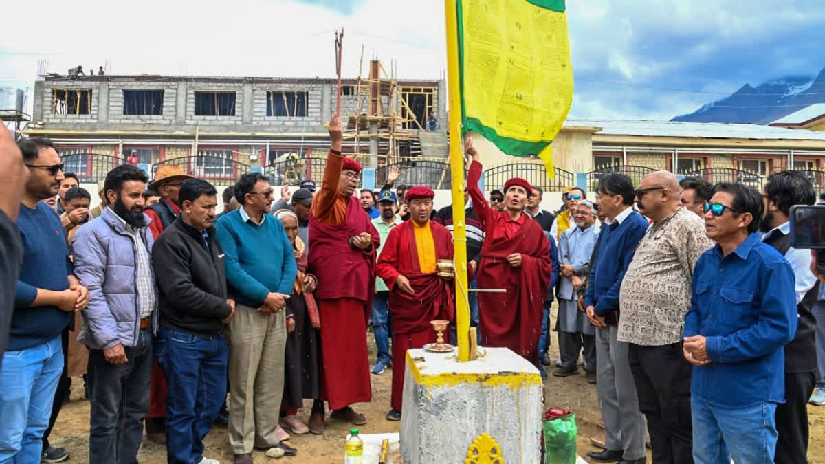 Historic Bhumi Pujan Unites Kargil and Leh