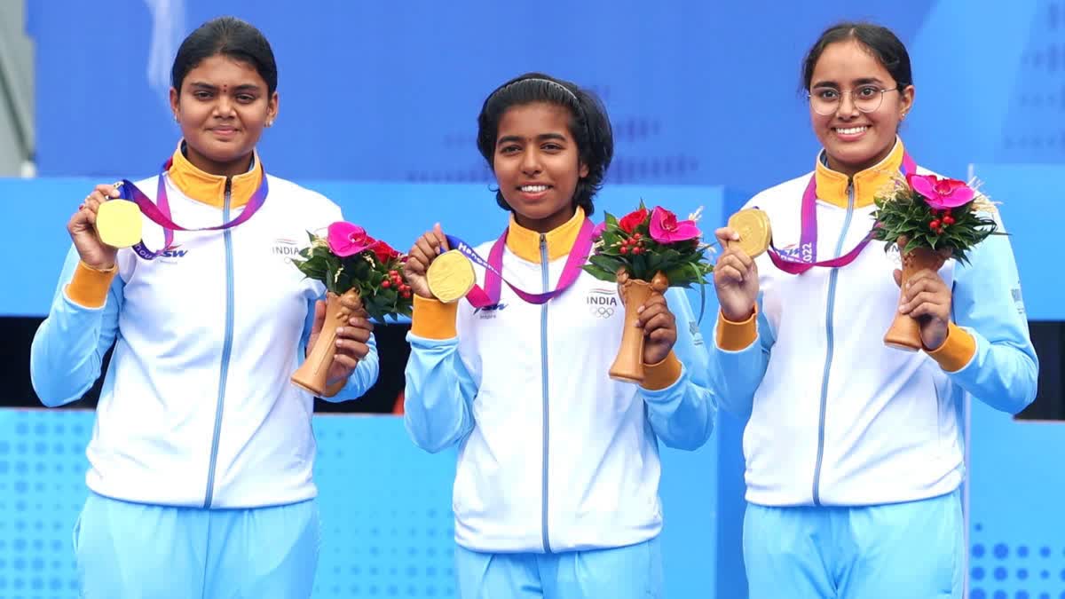 India Women Compound Team won gold in Archery World Cup stage 3