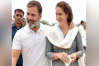 Rahul Gandhi and Priyanka Gandhi