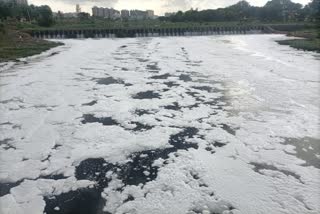 Indrayani River Pollution Toxic foam on Indrayani river sparks concern across Alandi