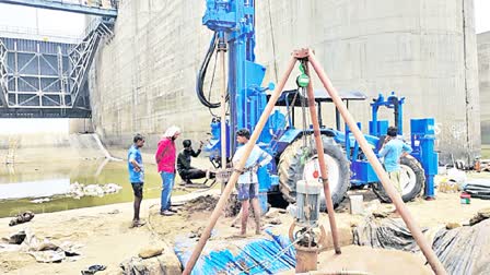 Geophysical Tests in Annaram Barrage