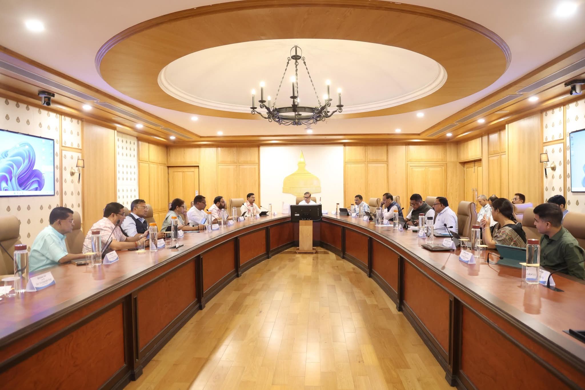 ASSAM CABINET MEETING