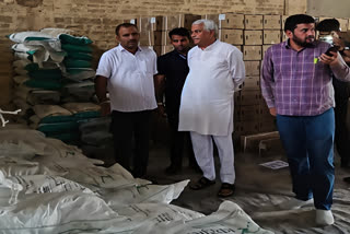Action on Suratgarh's warehouse