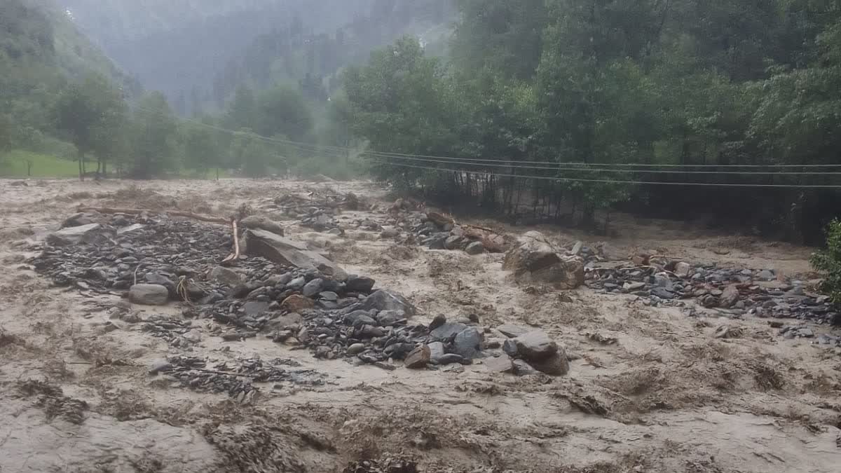 رام بن میں بادل پھٹنے سے تباہی، ایک شخص ہلاک