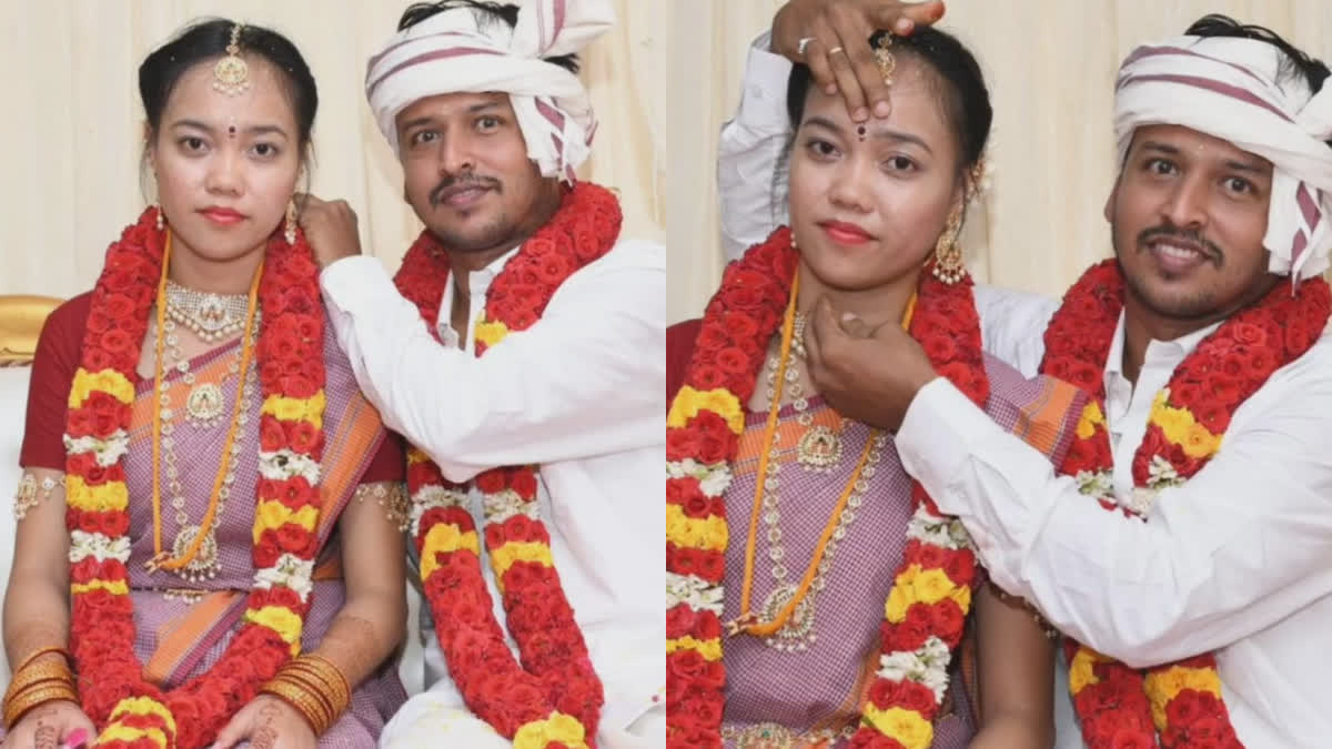 chennai Avadi young man fell in love with philippines woman and got married