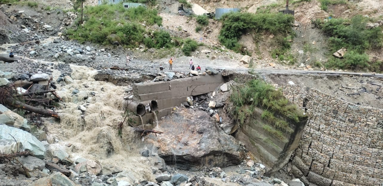 Rampur Landslide On NH 5