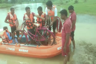 SDRF Team Rescues Children