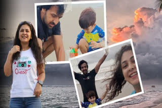 Payel De Shares Pics With Her Family