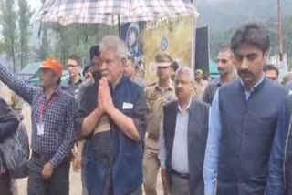 LG Manoj Sinha visited Nunwan and Chandanwari base camp