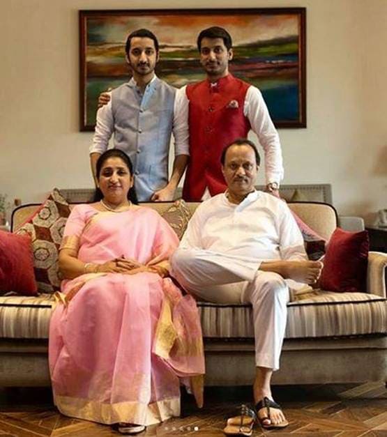 Ajit Dada with family