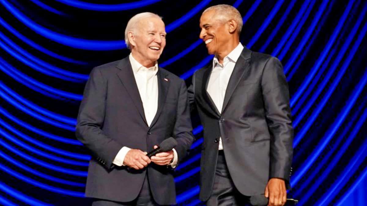 "Patriot of highest order": Barack Obama praises Biden after he drops out of presidential race