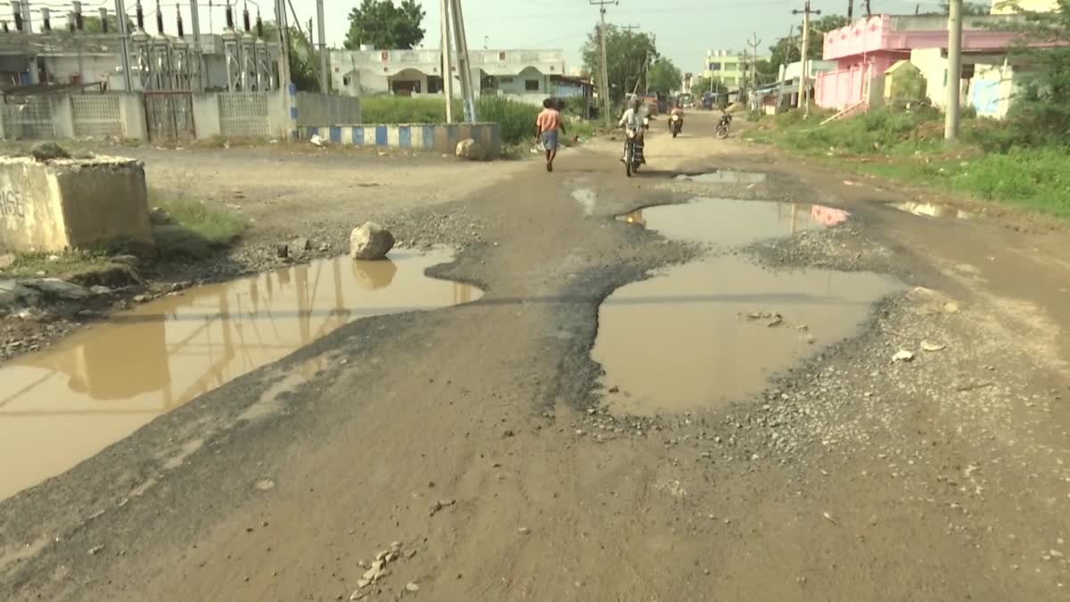 Damaged Roads in AP