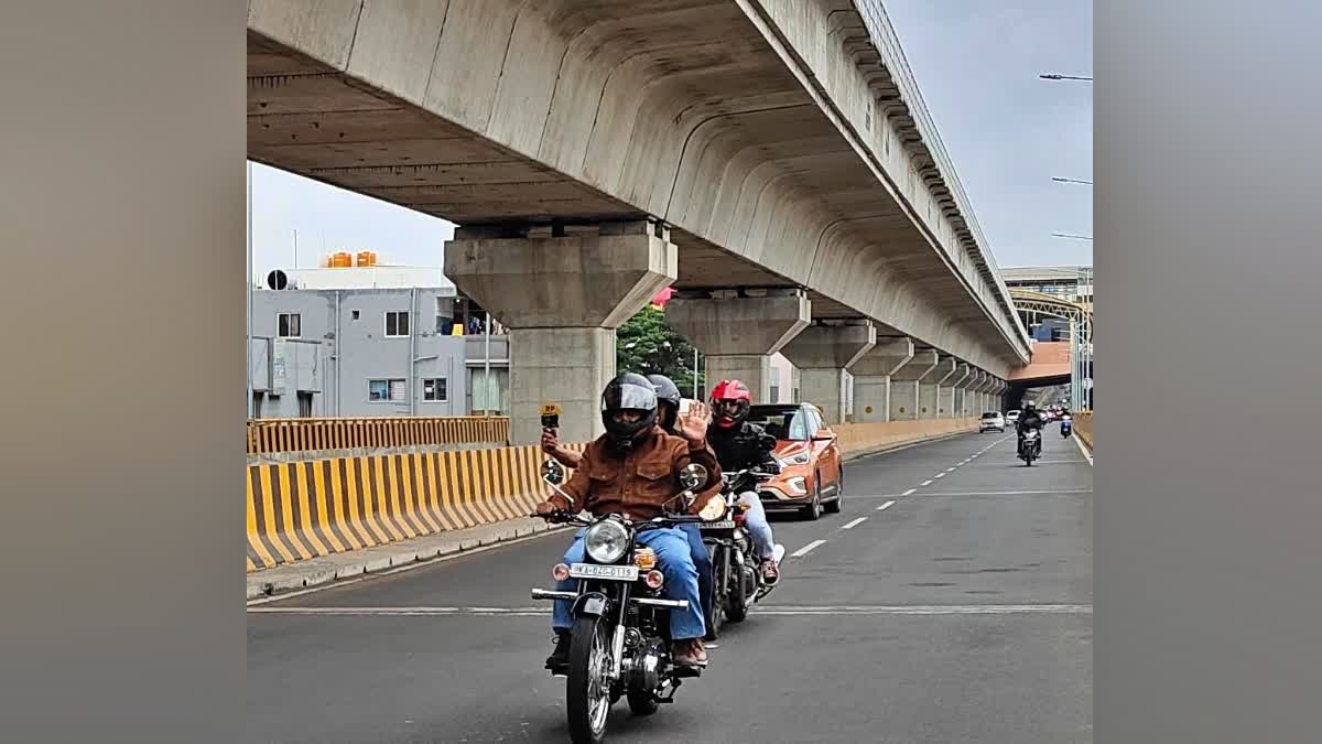 ಬೆಂಗಳೂರು ಪೊಲೀಸ್ ಕಮಿಷನರ್ ಬೈಕ್ ರೈಡ್