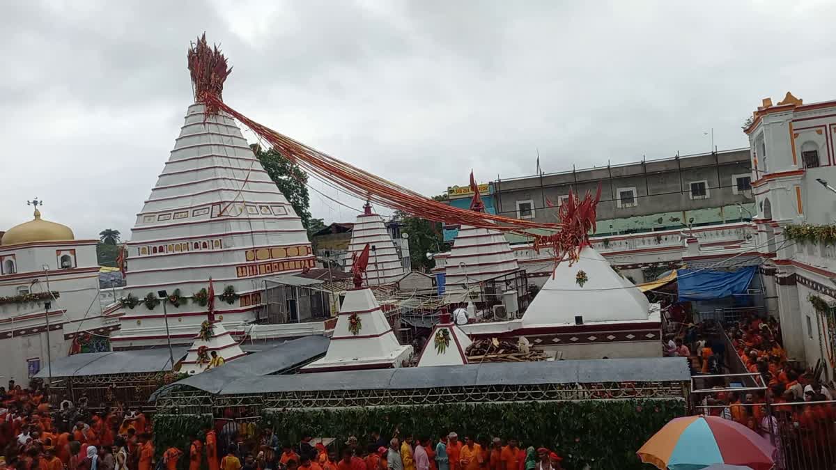 CROWD OF DEVOTEES AT BASUKINATH