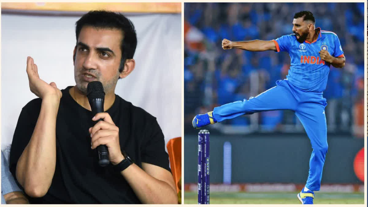 Gautam Gambhir on Mohammed Shami