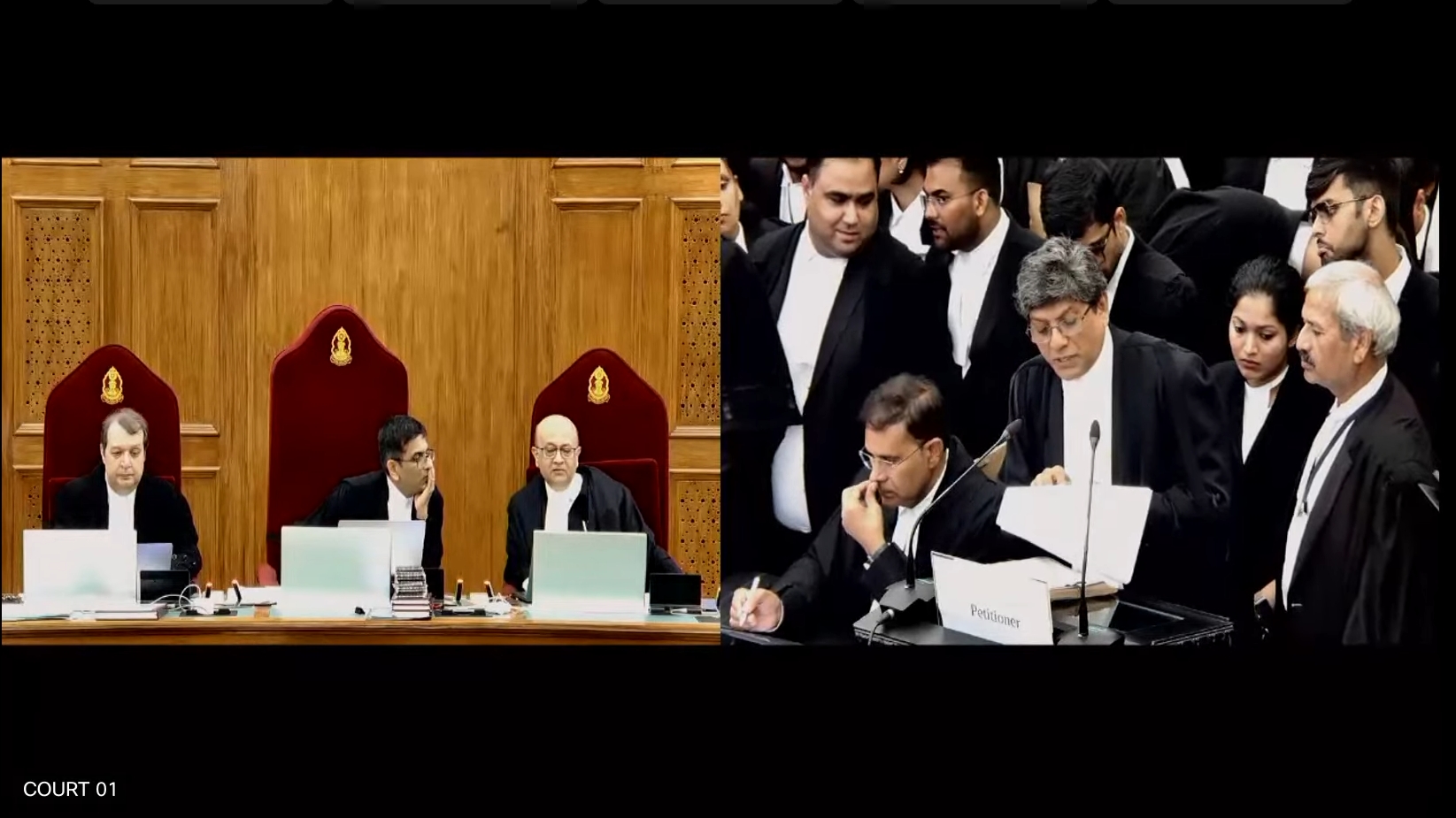 The Supreme Court Bench comprising Chief Justice D Y Chandrachud and justices J B Pardiwala and Manoj Misra begins hearing a batch of petitions related to the controversy-ridden medical entrance exam, NEET-UG 2024, which was held on May 5. The hearing comes after the National Testing Agency (NTA) Saturday released city- and centre-wise results of the medical entrance exam.